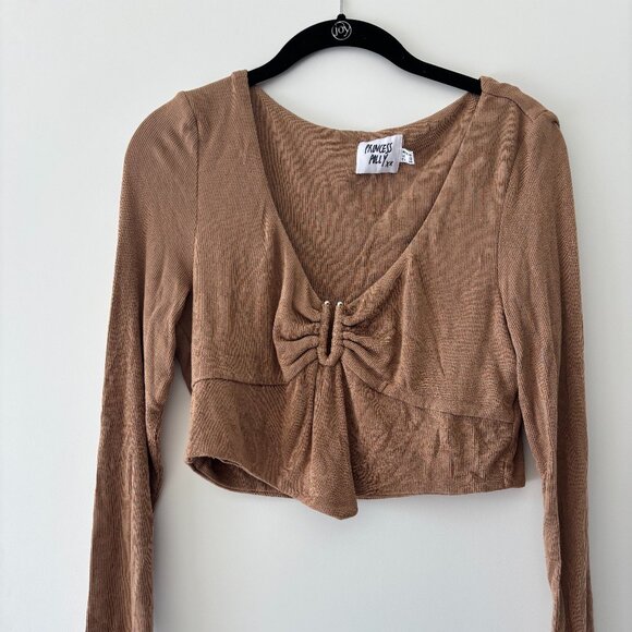 Princess Polly Cropped Top - Picture 1 of 4